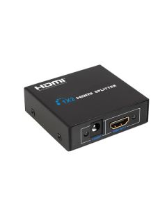 JE-HS312 Mini 1x2 HDMI Splitter with Powered Signal Amplifier