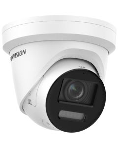 Hikvision DS-2CD2387G2-LSU/SL 8MP ColorVu Strobe Light and Audible Warning Fixed Turret Network Camera