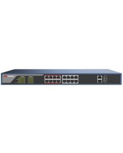 Hikvision DS-3E1318P-EI 16 + 2 Giga POE Web-managed PoE Switch