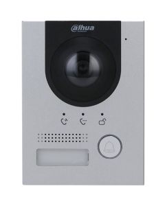 Dahua DHI-VTO2202F-P-S2 VT02-Series 2-Wire IP Villa Outdoor Tenant Station, Stainless Steel