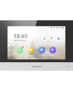 Hikvision DS-KH6320-WTE2 2nd Gen Indoor Station w/7" Touch Screen