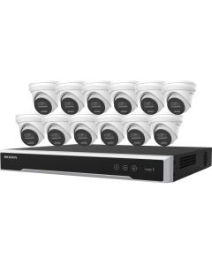 EKI-K164T412L - Hikvision 4MP Turret PoE Kit