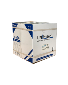 Unlimited JECB-CAT6-O-UL-W/BL UTP Cat6 Outdoor Direct Burial with Gel/550MHz/23AWG/ETL/CSA Cable 1000ft. (Outdoor)