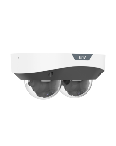 Uniview IPC3224SS-ADF28K-I1  2*4MP LightHunter MultiView Fixed IR Dome Network Camera