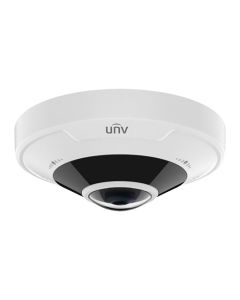 Uniview IPC86CEB-AF18KC-I0  12MP Ultra HD Infrared Vandal-resistant Fisheye Fixed Dome Camera