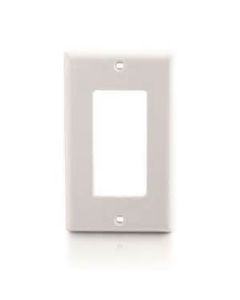 JE-FP1G1-W - Wall Plate For Single Gang (White)