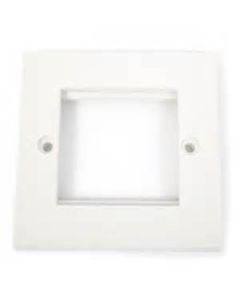 JE-KDFP39 - Wall plate with dual gang (White)