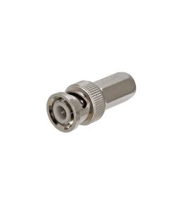 RG59 Twist-On BNC Male Coax Connector (BNC Twist on connector for RG59 cable) Model: JEC-035