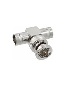 JEC-05 BNC T-Type Male to 2 BNC Female Connector
