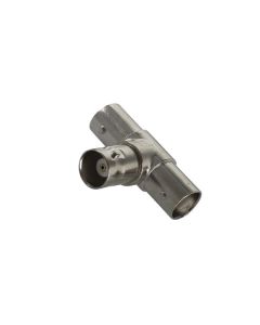 JEC-06 BNC T-Type Female to 2 BNC Female Connector