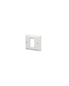 JE-KDFP38 - Wall plate with single gang (White)