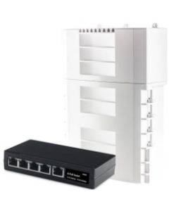 Petawise PW2020-4TENC11-EX 4ch PoE switch with Enclosure