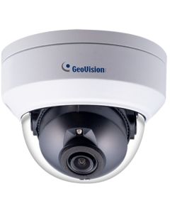 Geovision GV-TDR2704 2MP H.265 Low Lux WDR Pro IR Mini Fixed Rugged IP Dome(2.8mm)