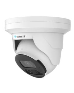 LUMINYS N5T-8DA2 8MP Network LumiDeterrent Turret Camera (2.8 mm)