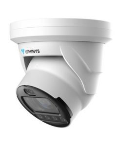 LUMINYS N5T-8DAV 8MP Network LumiDeterrent Turret Camera (Vari-Focal)