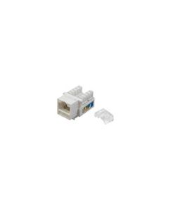 Jetview JE-KS-C5E-WHT-90D Cat5e Keystone Jack UTP (5pcs) (90 degree)